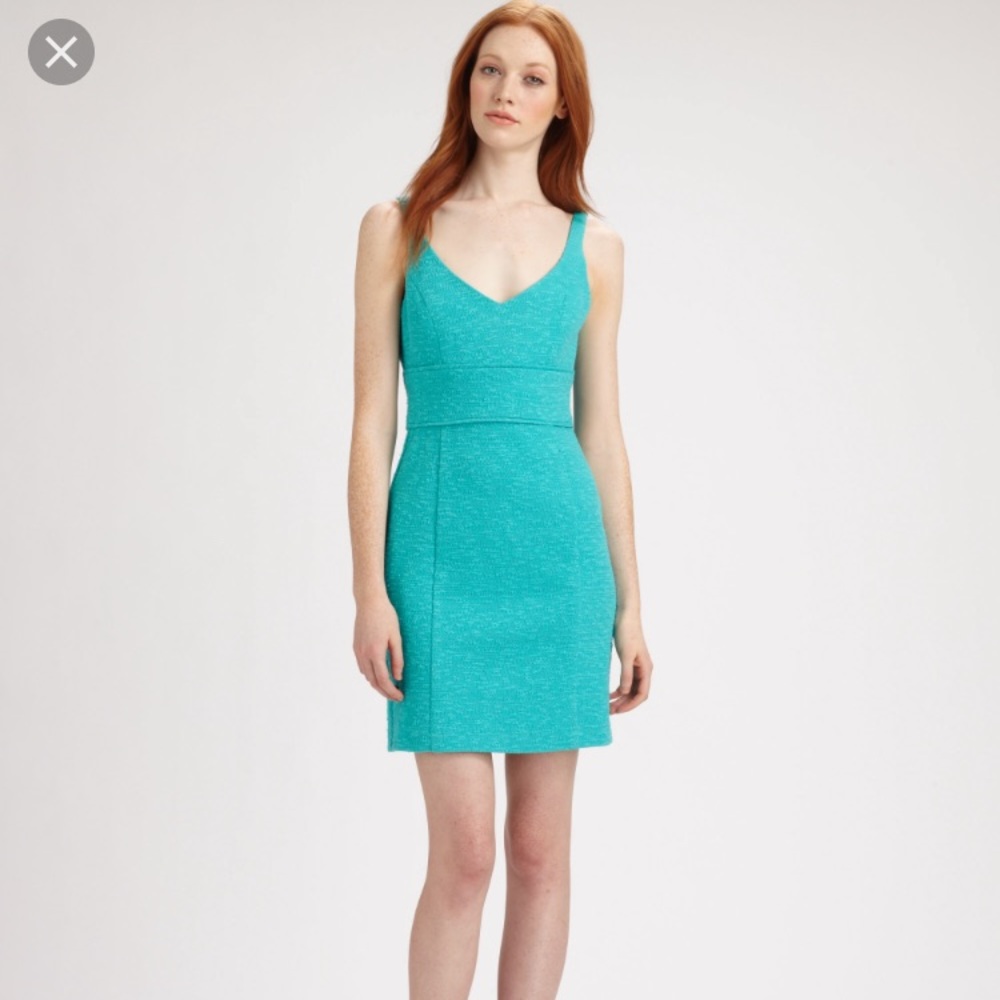 Teal Trina Turk dress!